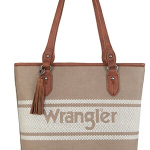 Wrangler Sierra Logo Tote Bag - Camel