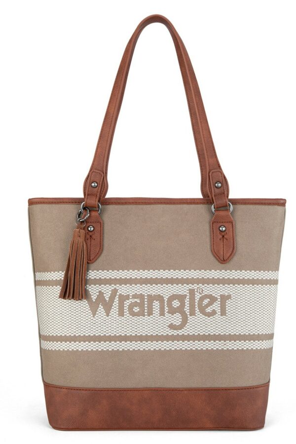 Wrangler Sierra Logo Tote Bag - Camel