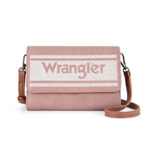 Wrangler Sierra Logo Crossbody Bag - Pink