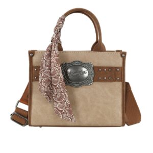 Wrangler Feature Buckle Bag - Natural