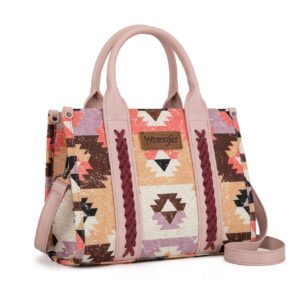 Wrangler Zena Aztec Crossbody Bag -Pink
