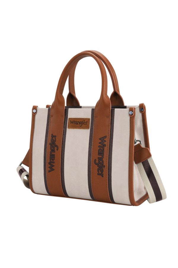 Wrangler Contrast Logo Crossbody Bag - Tan/Natural