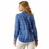 Ariat Women's Billie Jean Long Sleeve Shirt - Tanner Plaid - Image 2