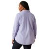 Ariat Women's Billie Jean Long Sleep Shirt - Sweet Lavender - Image 2