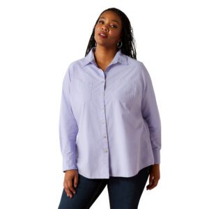 Ariat Women's Billie Jean Long Sleep Shirt - Sweet Lavender