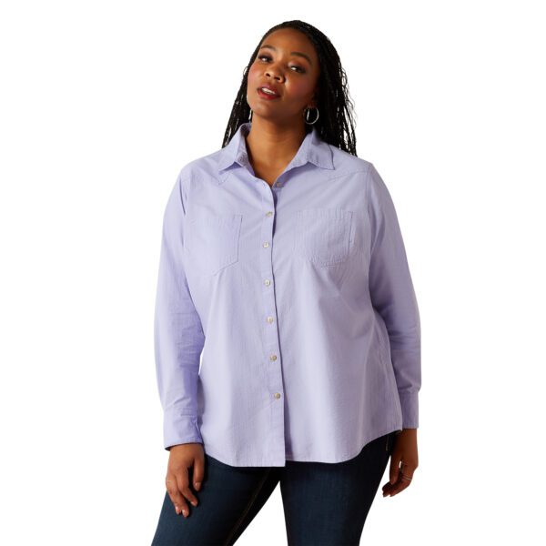 Ariat Women's Billie Jean Long Sleep Shirt - Sweet Lavender