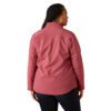 Ariat Womens Team Softshell Jacket - Dry Rose/Mauve Blur - Image 2