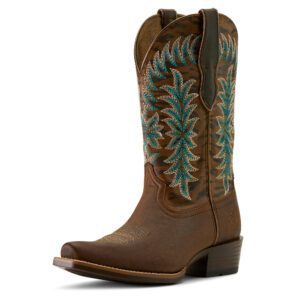 Ariat Women's Beaumont Boots - Sassy Brom/ Gilded Tiger Print