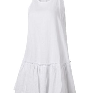 Pilbara Women's Emma Linen Sundress - White