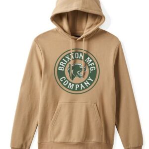 Brixton Men's Forte Hoodie - Sand