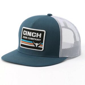 Cinch Cap Mesh Back  - Teal