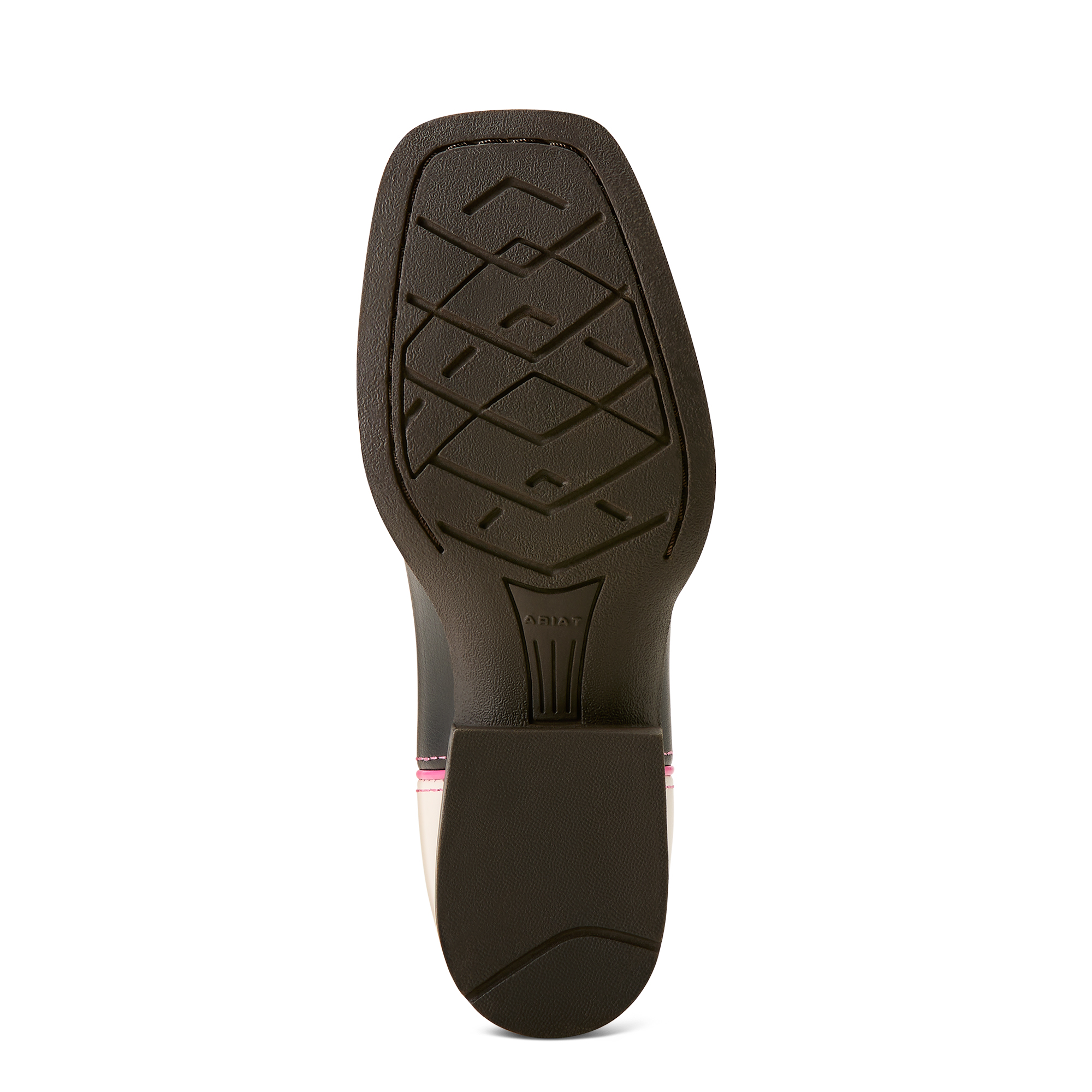 Ariat Kid's Round Up Hearts Western Boot - Madison Avenue/Classic White - Image 5