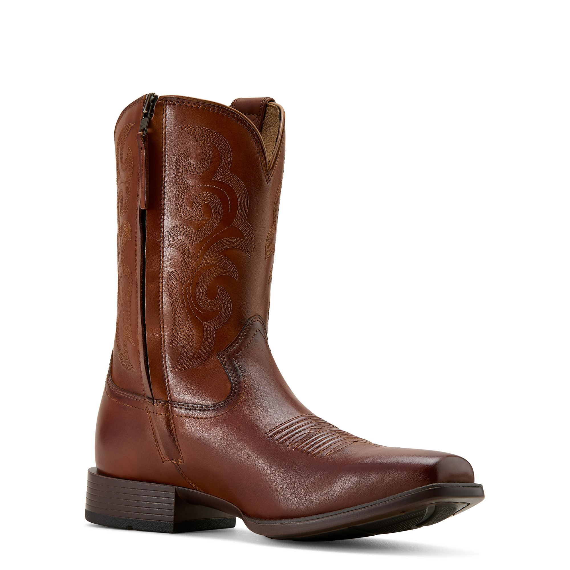 Ariat Men's Bodie Western Boot - Bitter Brown - Image 2