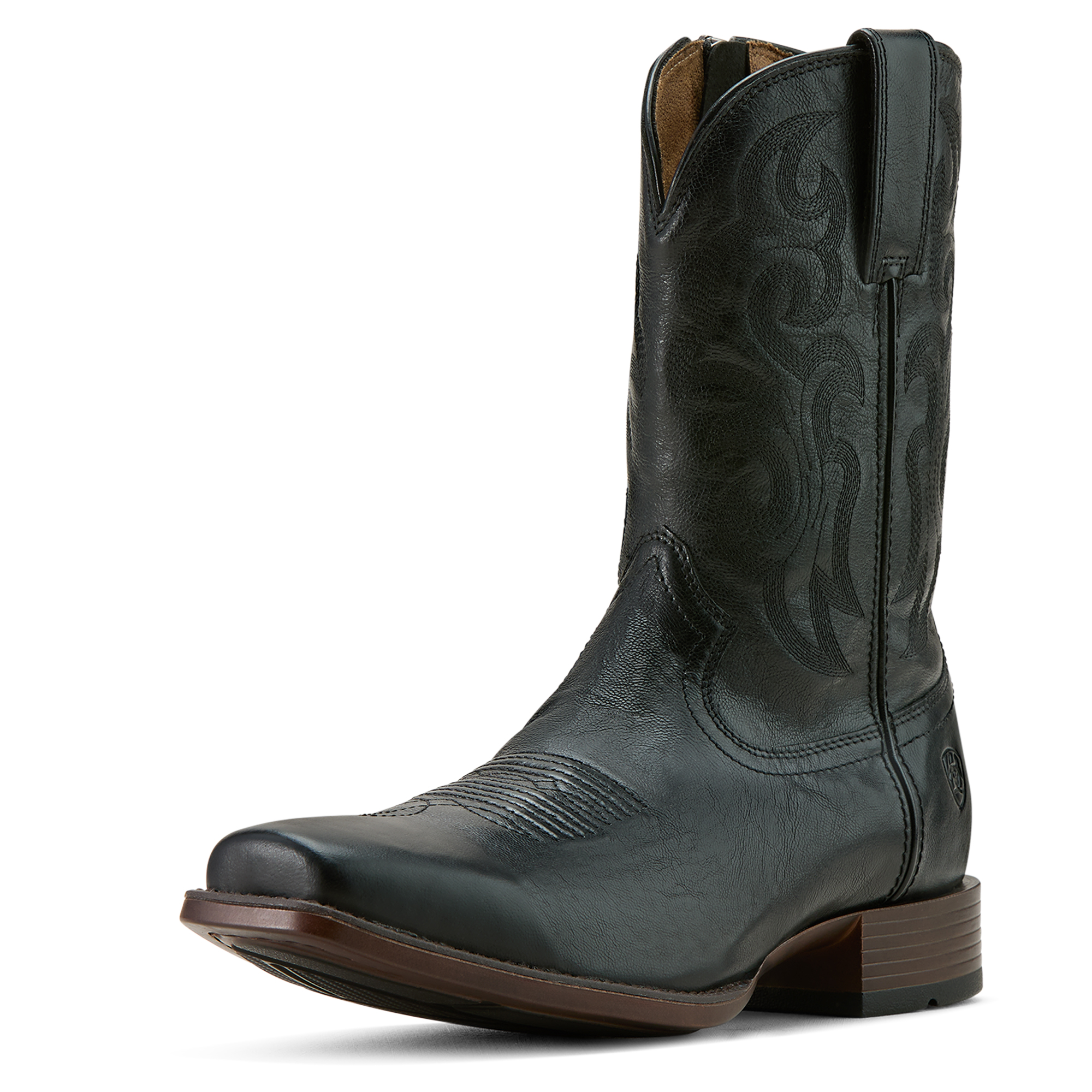 Ariat Men's Bodie Western Boot - Iron Black