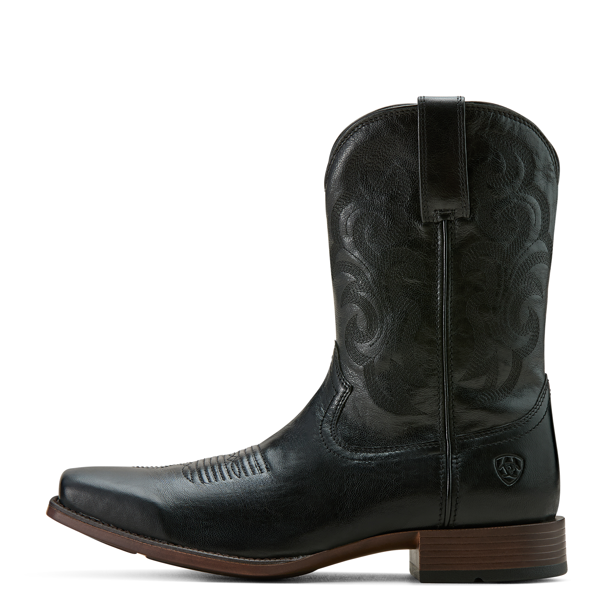 Ariat Men's Bodie Western Boot - Iron Black - Image 3