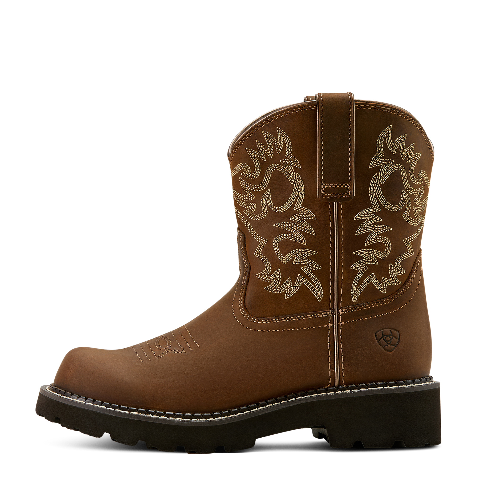 Ariat Womens Fatbaby Western Boot - Sassy Brown - Image 3