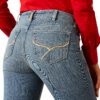 Ariat Women's High Rise Cecilia Boot Cut Jeans - Veracruz - Image 3