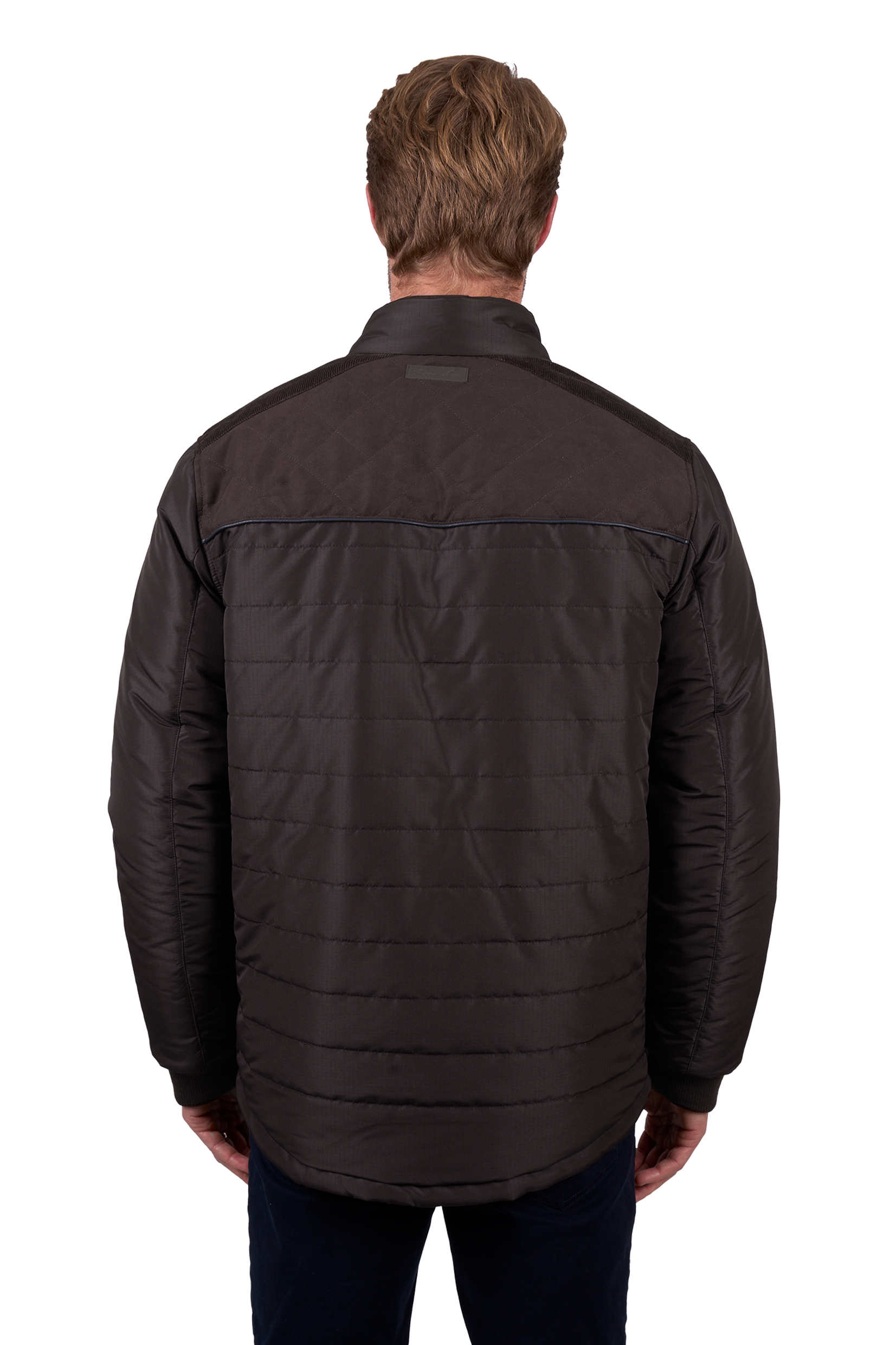 Thomas Cook Men's Nathan Reversible Jacket Dark Brown/Navy - Image 2