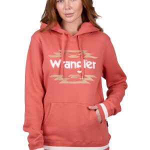 Wrangler Women's Sarah Hoodie - Coral