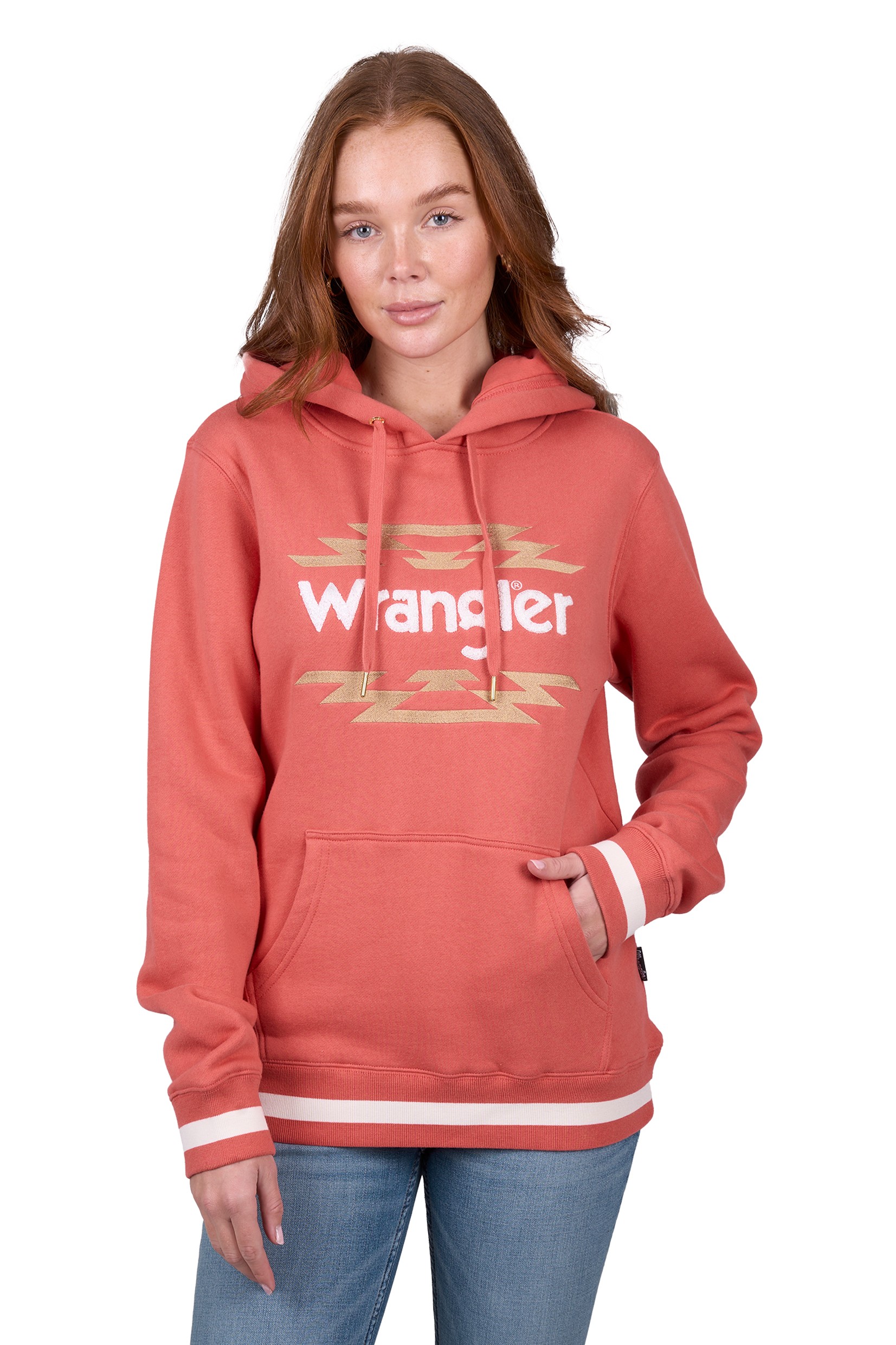 Wrangler Women's Sarah Hoodie - Coral