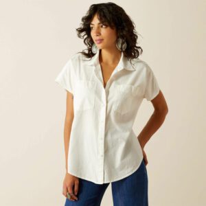 Ariat Women's Vacation Shirt - Cloud Dancer