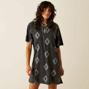 Ariat Isela Tee Dress - Southwest Print