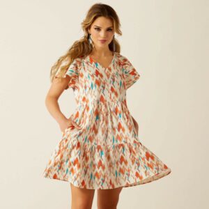 Ariat Women's Delilah Dress - Painted Watercolor