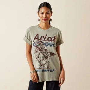 Ariat Womens Classid Rider Tee - Vintage Camel
