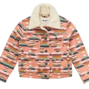 Wrangler Girls Sherpa Lined Jacket