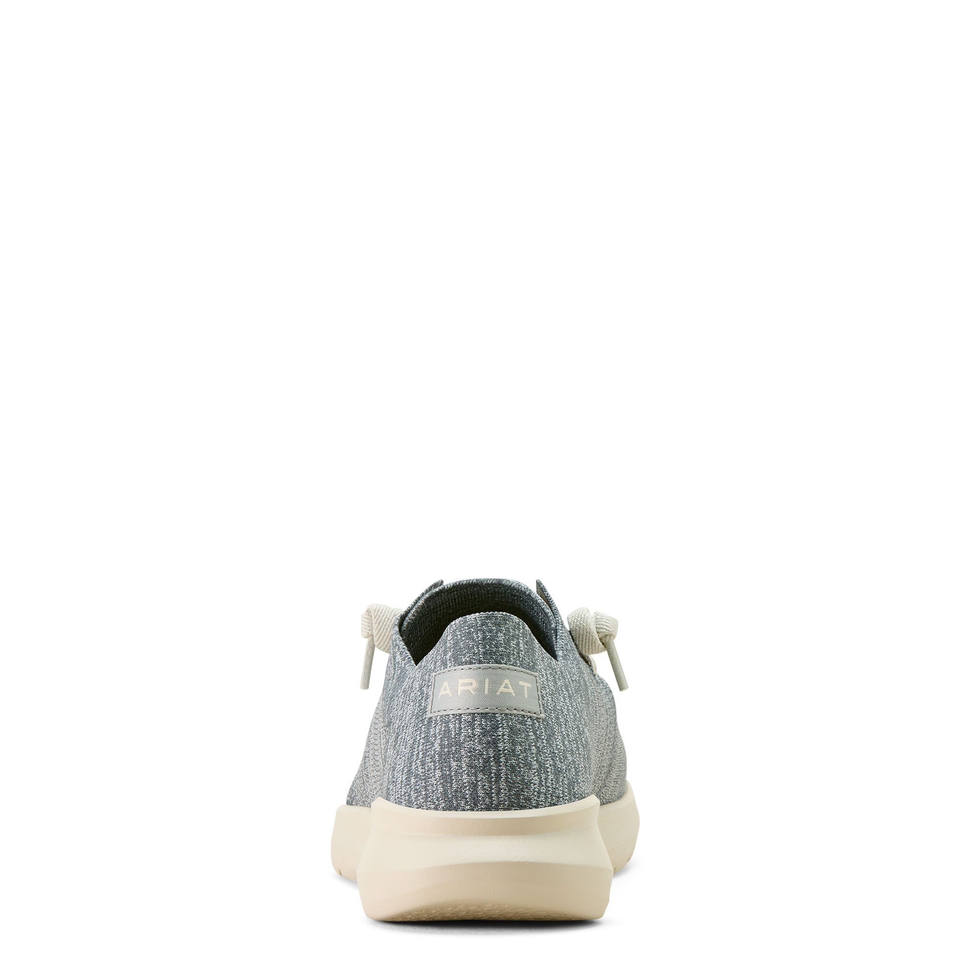 Ariat Men's Hilo Slip Ons - Medium Grey Knit - Image 3