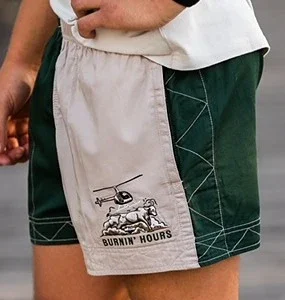 Crowbar Pauly Mens Shorts - Burnin Hours