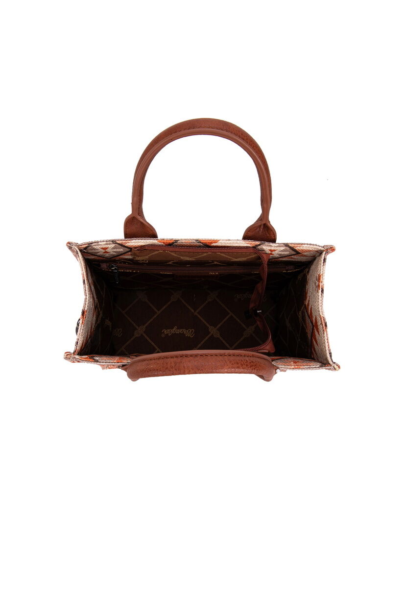 Wrangler Macy Aztec Crossbody Bag - Tan - Image 3