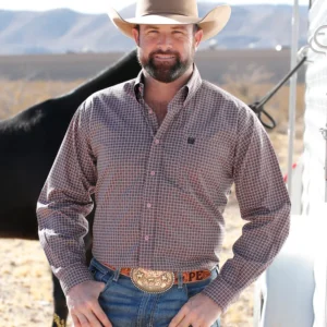 Cinch Men's Classic Fit Button-Down Western Shirt