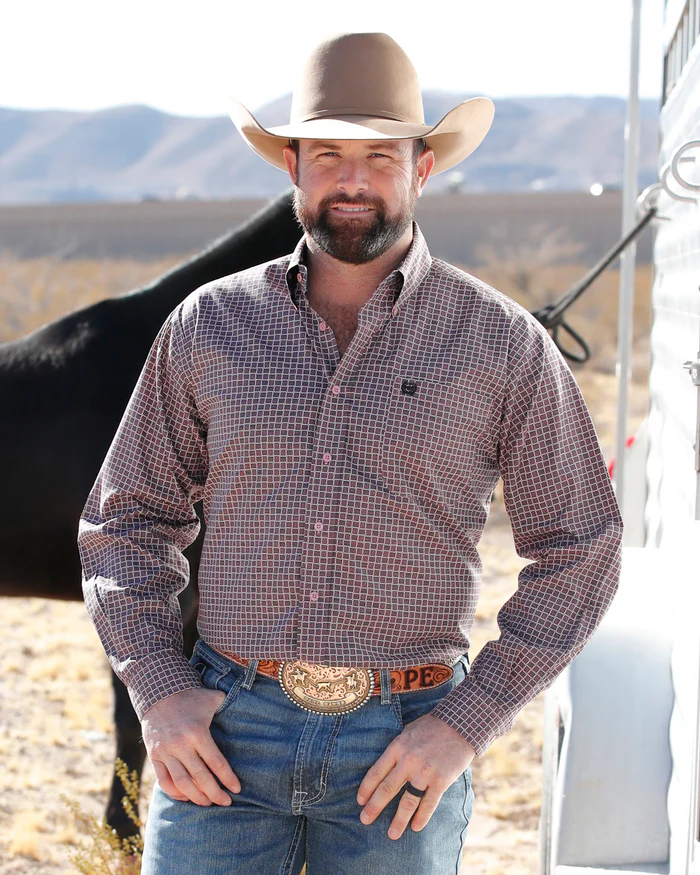 Cinch Men's Classic Fit Button-Down Western Shirt