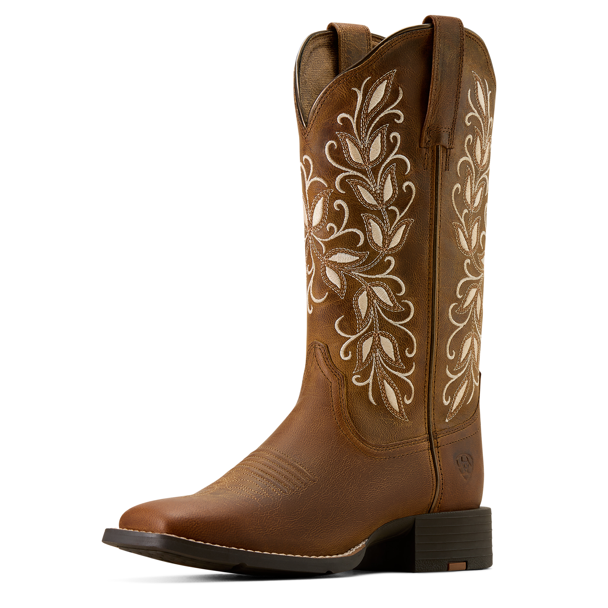 Ariat Women's Round Up Boots - Holly West Pearl