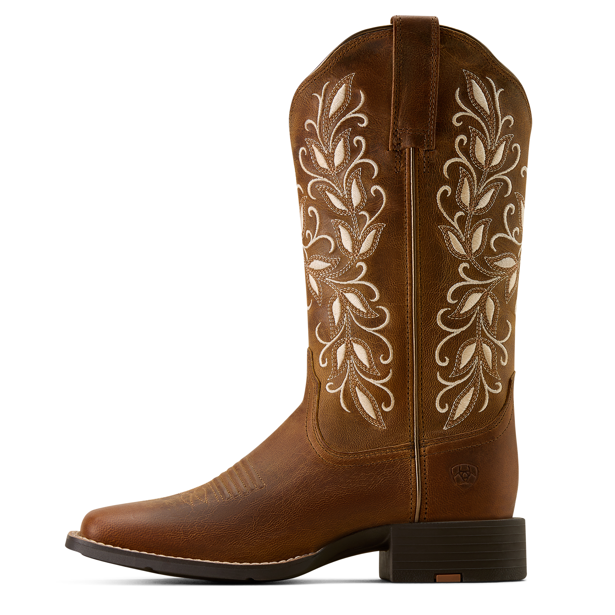 Ariat Women's Round Up Boots - Holly West Pearl - Image 2