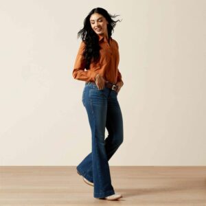 Ariat Womens Perfect Rise Slim Trouser Jeans - Leslie Vermont