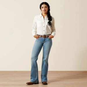 Ariat Womens Mid Rise Slim Jean - Giovana Petaluma