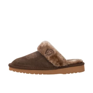 Ariat Women's Jackie Square Toe Slipper - Chocolate
