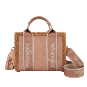 Wrangler Sherpa Logo Small Crossbody Bag - Camel