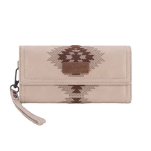 Wrangler Harper Aztec Wallet - Beige