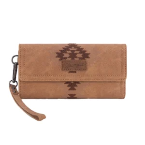 Wrangler Harper Aztec Wallet - Tan