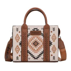 Wrangler Talia Aztec Crossbody Bag - Natural