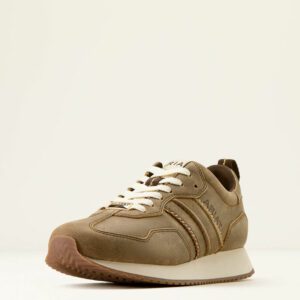 Ariat Womens Ranch Runner Shoes - Brown Bomber