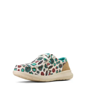 Ariat Women's Hilo - Turquoise Jewelry Box/Camel Suede