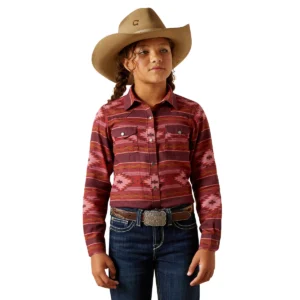 Ariat Girl's Jewel Shirt - Rosa Southwest