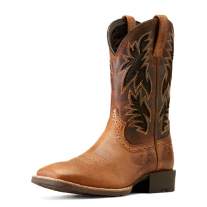 Ariat Men's Sport Cool VentTEK - Dark Tan/Two Toned Tan