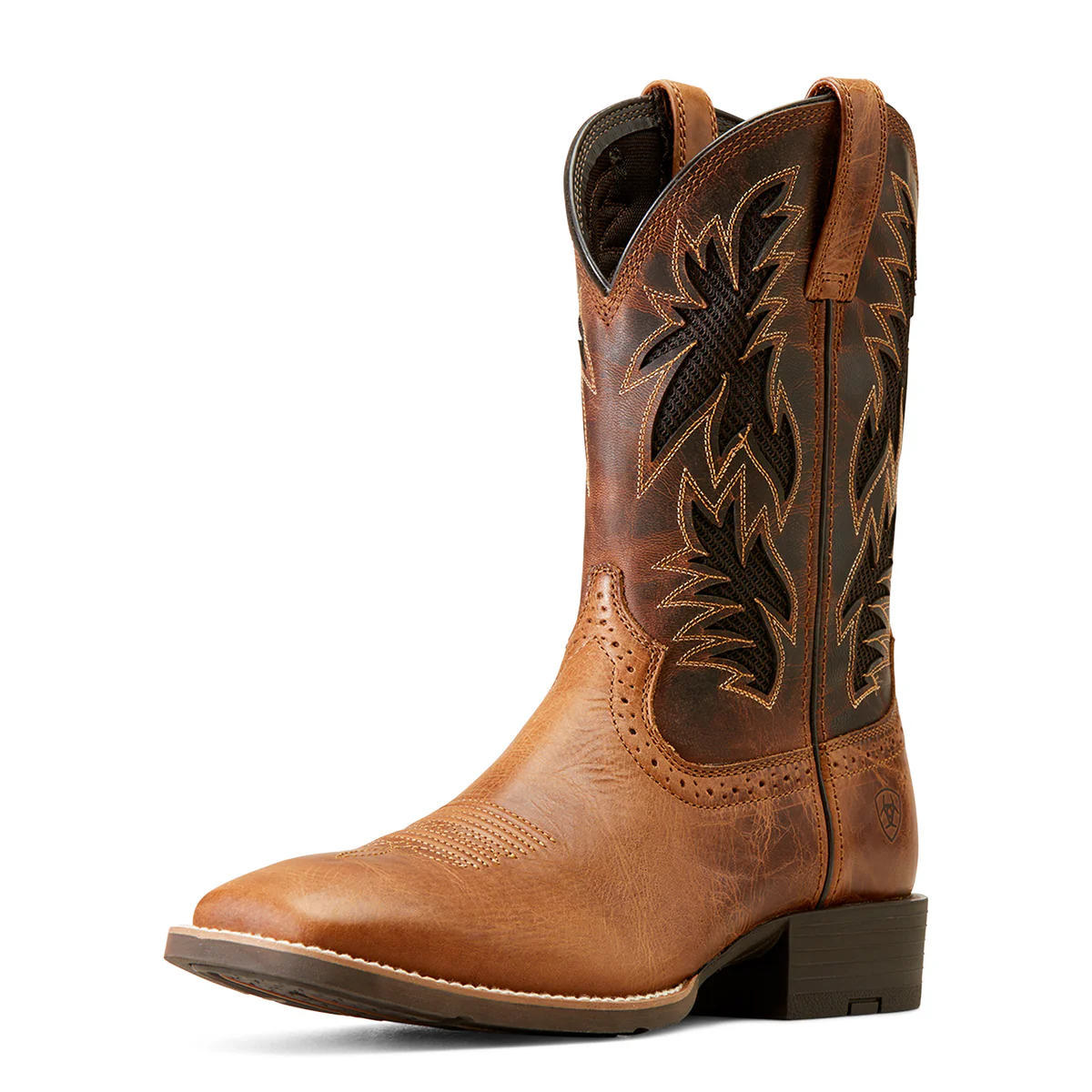 Ariat Men's Sport Cool VentTEK - Dark Tan/Two Toned Tan