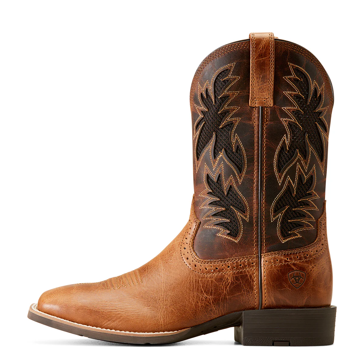 Ariat Men's Sport Cool VentTEK - Dark Tan/Two Toned Tan - Image 2