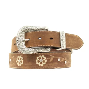 Ariat Women's Flower Belt - Brown